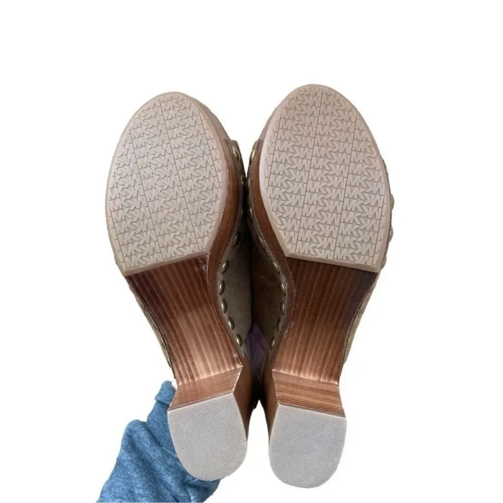 Michael Michael Kors suede Westley mule
